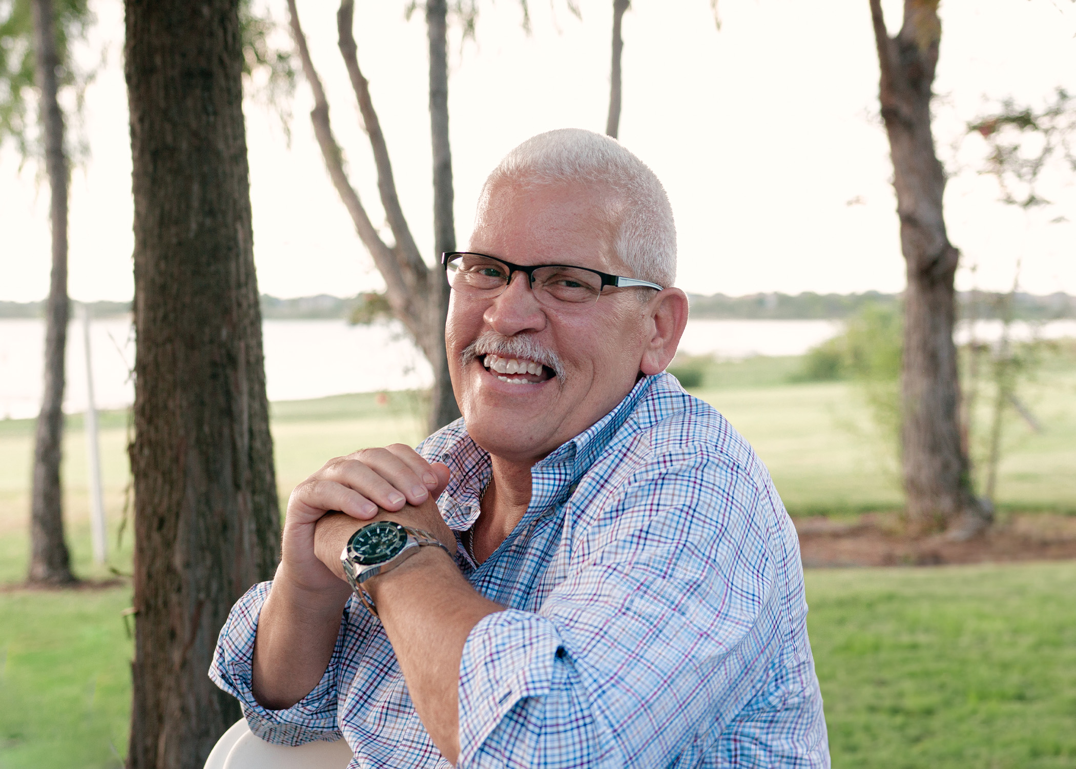 rich murphy smiling at the camera