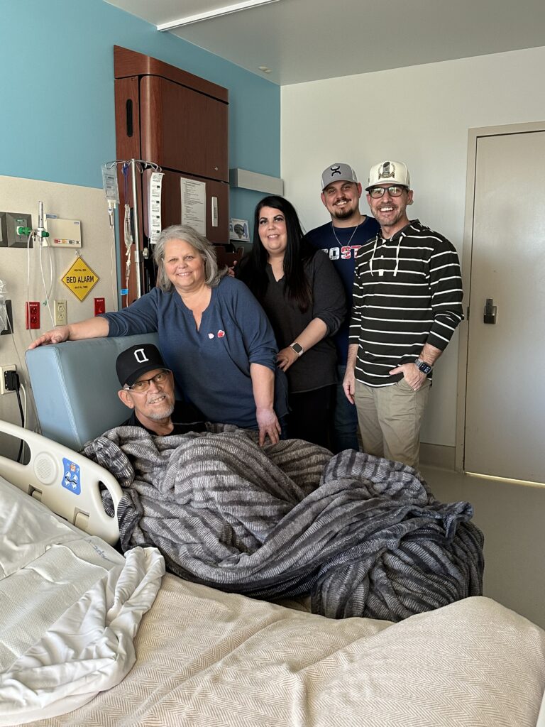 murphy family in the hospital